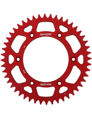 CORONA SUPERSPROX ALUMINIO ROJA 48 D