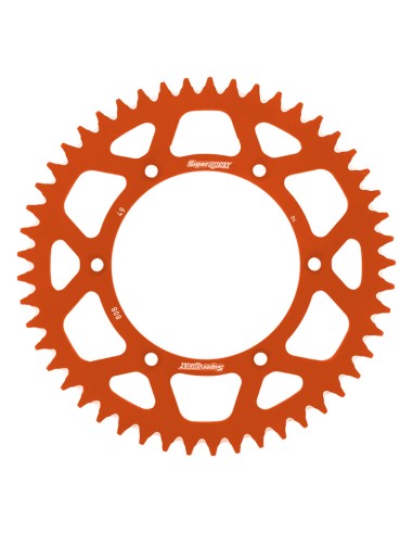 CORONA SUPERSPROX ALUMINIO NARANJA 49 D