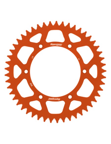 CORONA SUPERSPROX ALUMINIO NARANJA 49 D