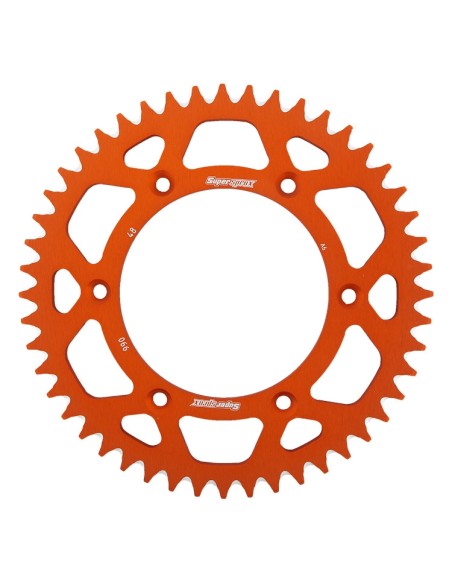 CORONA SUPERSPROX ALUMINIO NARANJA 48 D