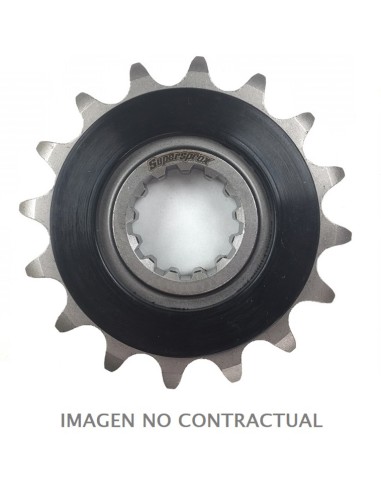 PIÑÓN CON GOMA SUPERSPROX YAMAHA 525 X 16