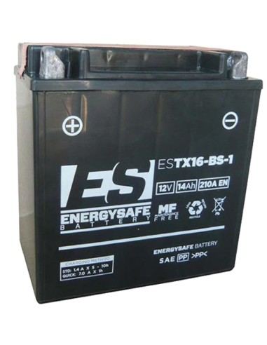 BATERÍA ENERGYSAFE ESTX16-BS-1 SIN MANTENIMIENTO