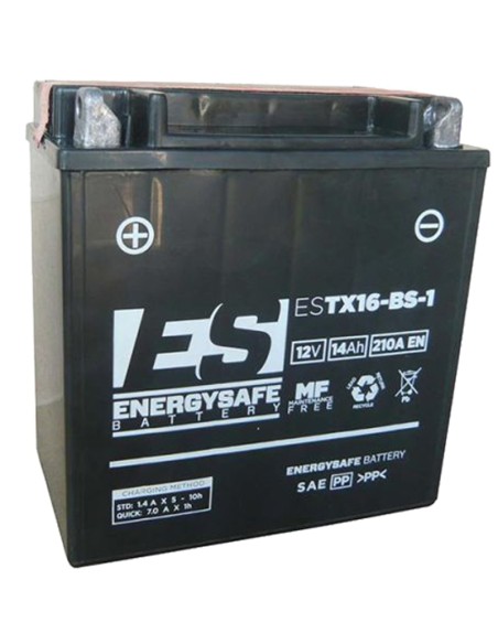 BATERÍA ENERGYSAFE ESTX16-BS-1 SIN MANTENIMIENTO
