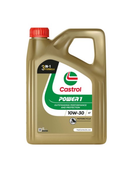 LUBRICANTE MOTOR CASTROL POWER1 4T 10W-30 4L