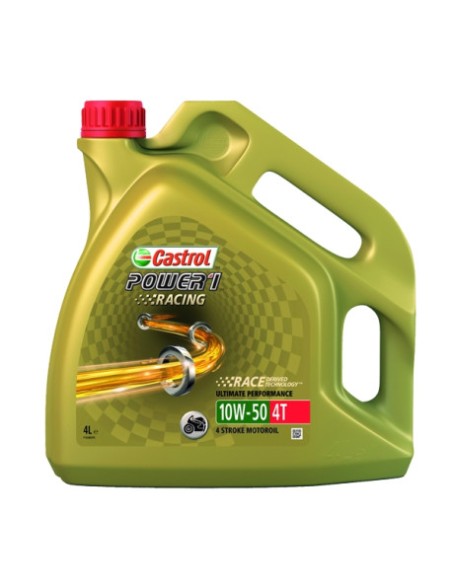 LUBRICANTE MOTOR CASTROL POWER1 RACING 4T 10W-30 4L