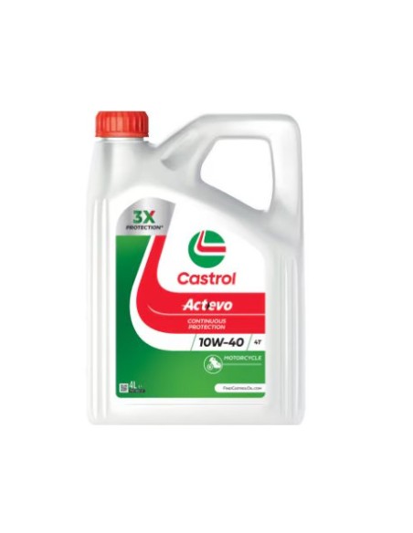 LUBRICANTE MOTOR CASTROL ACTEVO 4T 10W40 4L