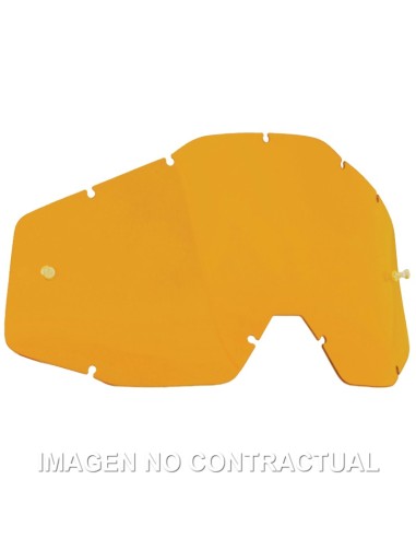 FMF POWERBOMB/POWERCORE REPLACEMENT - SHEET PERSIMMON LENS