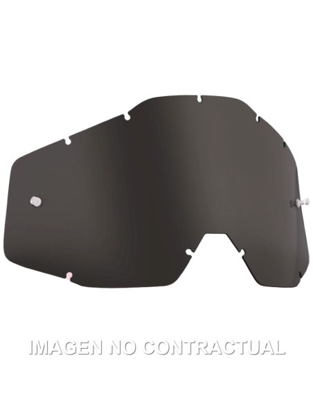 FMF POWERBOMB/POWERCORE REPLACEMENT - SHEET DARK SMOKE LENS
