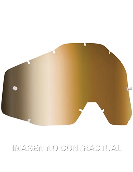 FMF POWERBOMB/POWERCORE REPLACEMENT - SHEET MIRROR TRUE GOLD