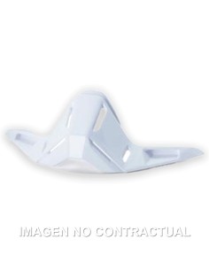 FMF POWERBOMB NOSE GUARD WHITE PROTECTOR DE NARIZ POWERBOMB