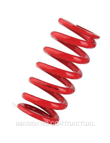 MUELLE AMORTIGUADOR YSS ROJO 56-120-150