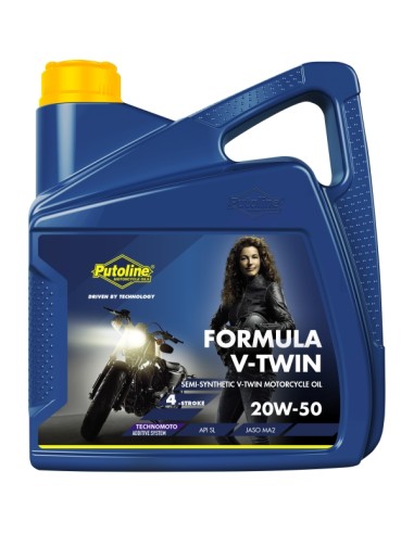 4 L GARRAFA PUTOLINE FORMULA V-TWIN 20W-50