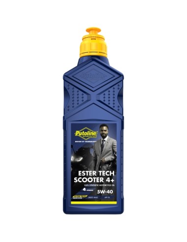 1 L BOTELLA PUTOLINE ESTER TECH SCOOTER 4T+ 5W-40