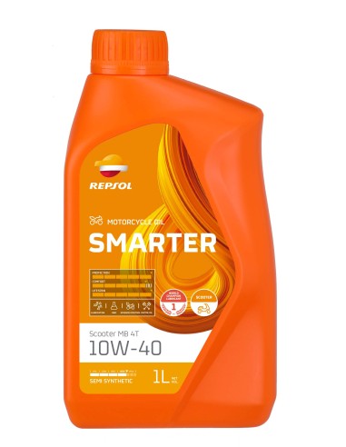 BOTELLA REPSOL SMARTER SCOOTER MB 4T 10W-40 1L