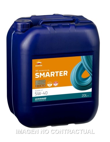 BIDON REPSOL SMARTER SYNTHETIC 4T 5W-40 20L