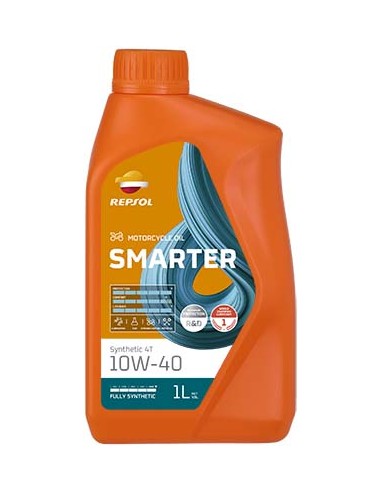 BOTELLA REPSOL SMARTER SYNTHETIC 4T 10W-40 1L