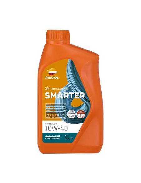BOTELLA REPSOL SMARTER SYNTHETIC 4T 10W-40 1L