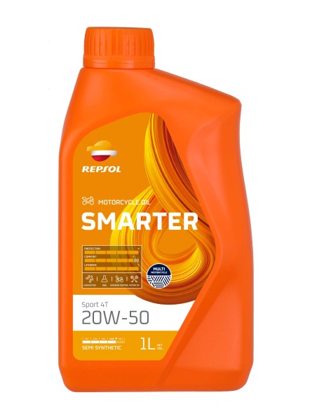 BOTELLA REPSOL SMARTER SPORT 4T 20W-50 1L