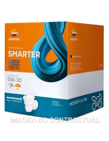 BIB REPSOL SMARTER COMMUTER 4T 0W-30 20 L