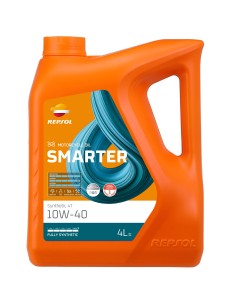 GARRAFA REPSOL SMARTER SYNTHETIC 4T 10W-40 4L