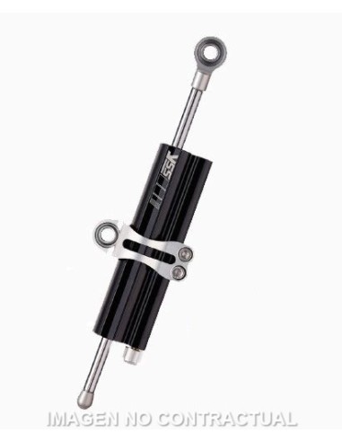 AMORTIGUADOR DE DIRECCION YSS  NEGRO TOP LINE 78 MM CLAMP A