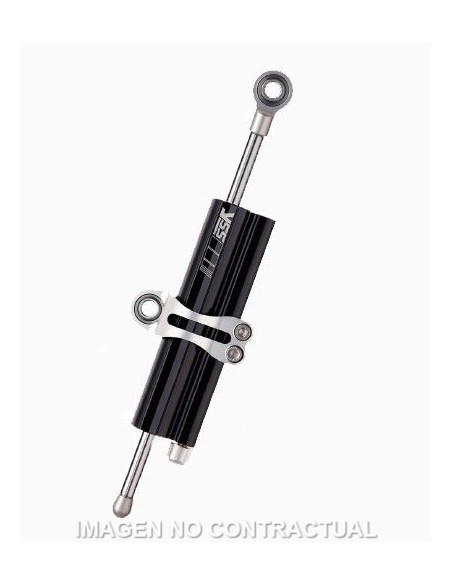AMORTIGUADOR DE DIRECCION YSS  NEGRO TOP LINE 78 MM CLAMP A