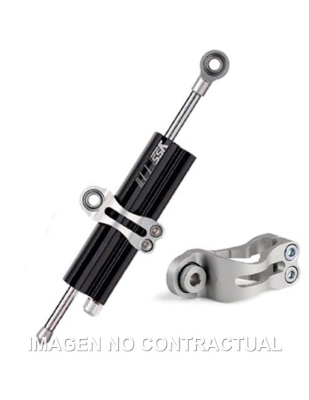 AMORTIGUADOR DE DIRECCION YSS NEGRO TOP LINE CLAMB A
