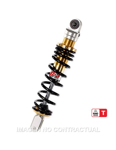 AMORTIGUADOR TRASERO YSS GAS C/ REGULACION YAMAHA BW'S 50