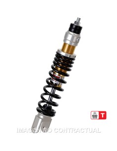 AMORTIGUADOR TRASERO YSS GAS C/ REGULACION PIAGGIO NRG 50 ,