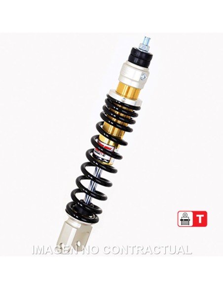 AMORTIGUADOR TRASERO YSS GAS C/ REGULACION GILERA RUNNER 50