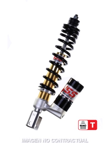AMORTIGUADOR TRASERO YSS GAS C/ BOTELLA GILERA RUNNER 50