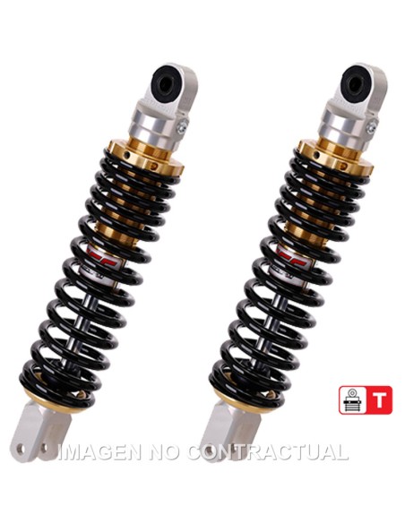 JUEGO AMORTIGUADORES TRASEROS YSS GAS C/ REGULACION HONDA SH
