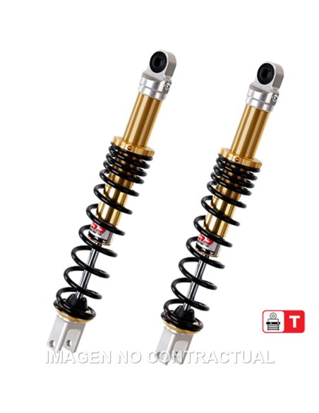 JUEGO AMORTIGUADORES TRASEROS YSS GAS C/ REGULACION HONDA SH