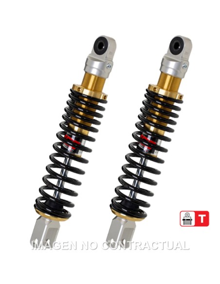 JUEGO AMORTIGUADORES TRASEROS YSS GAS C/ REGULACION HONDA PC