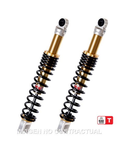 JUEGO AMORTIGUADORES TRASEROS YSS GAS C/ REGULACION HONDA SI