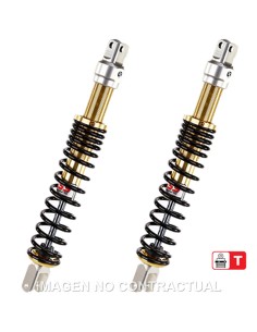 JUEGO AMORTIGUADORES TRASEROS YSS GAS C/ REGULACION YAMAHA M