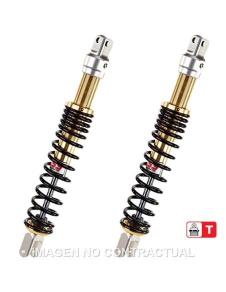 JUEGO AMORTIGUADORES TRASEROS YSS GAS C/ REGULACION YAMAHA M