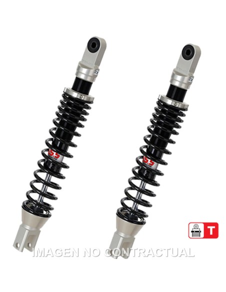 JUEGO AMORTIGUADORES TRASEROS YSS GAS C/ REGULACION YAMAHA M