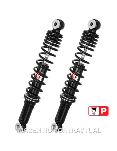 JUEGO AMORTIGUADORES TRASEROS YSS GAS DTG PIAGGIO BEVERLY 12