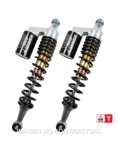 JUEGO AMORTIGUADORES YSS GAS C/BOTELLA PIAGGIO MEDLEY