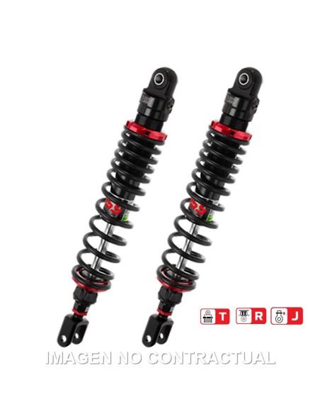JUEGO AMORTIGUADORES TRASEROS YSS GAS TOP LINE ZONTES 350
