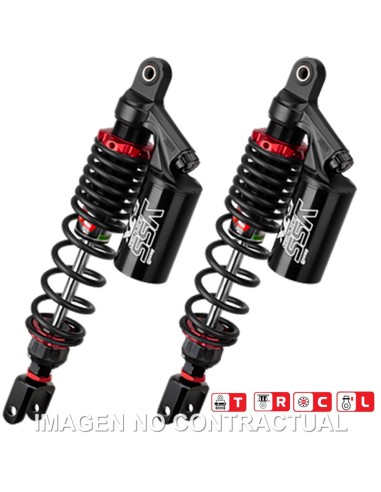 JUEGO AMORTIGUADORES TRASEROS YSS GAS TOP LINE C/BOTELLA SUP