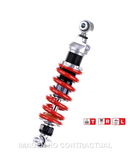 AMORTIGUADOR TRASERO YSS GAS TOP LINE YAMAHA SRX 400