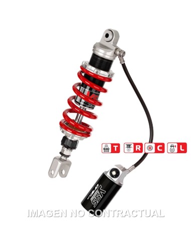 MONOAMORTIGUADOR YSS GAS C/BOTELLA KAWASAKI NINJA 300