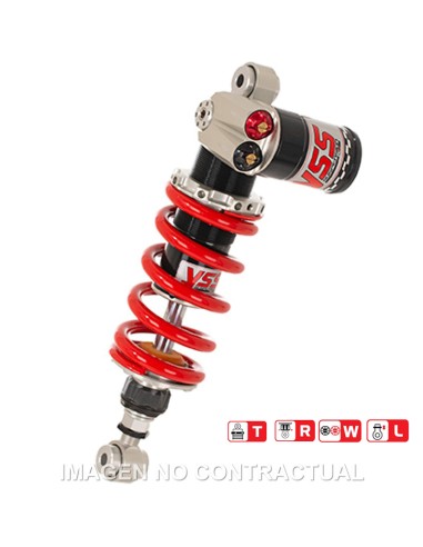 MONOAMORTIGUADOR YSS GAS C/ BOTELLA SUZUKI GSX R 1000 K7-K8