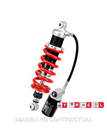 MONOAMORTIGUADOR YSS GAS C/BOTELLA TRIUMPH TIGER 1050