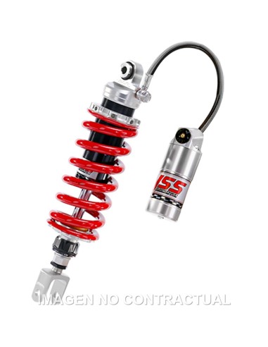 AMORTIGUADOR TRASERO YSS GAS TOP LINE C/BOTELLA CON LATIGUIL