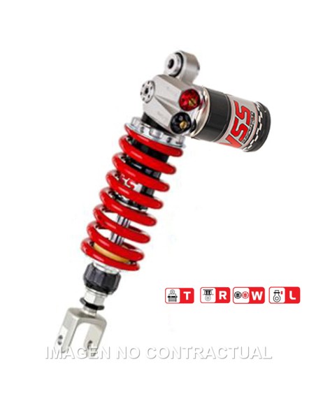 MONOAMORTIGUADOR YSS GAS C/BOTELLA SUZUKI GSX R 600