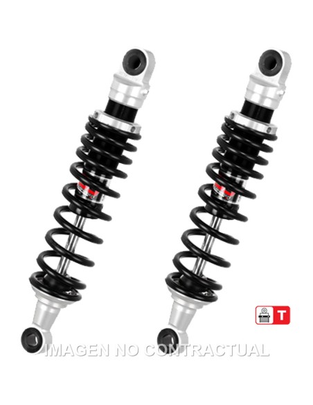 JUEGO AMORTIGUADORES TRASEROS YSS GAS ECO LINE HONDA XBR 500