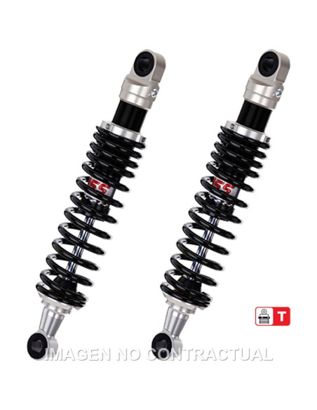 JUEGO AMORTIGUADORES TRASEROS YSS GAS ECO LINE HONDA CB 450
